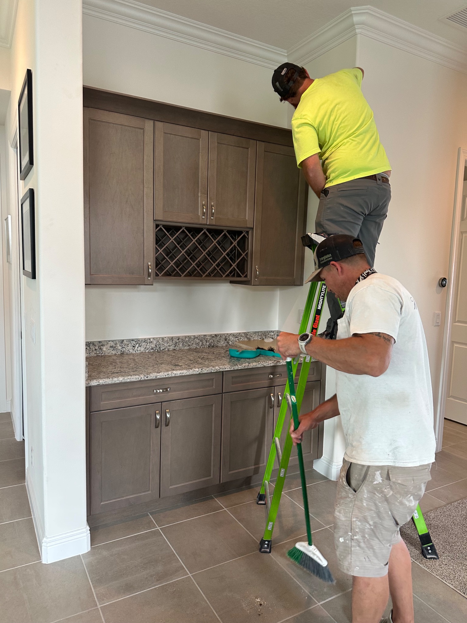 Finished kitchen remodel in Vero Beach